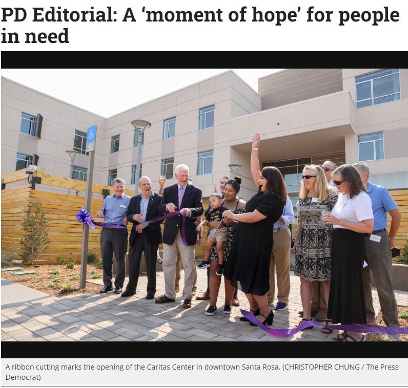 SCreenshot of PD Editorial: A 'moment of hope' for people in need