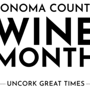 Sonoma County Wine Month logo Uncork Great Times
