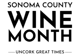 Sonoma County Wine Month logo Uncork Great Times